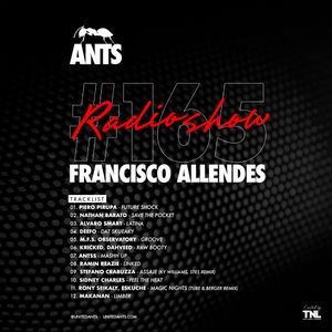 ANTS Radio Show 165 hosted by Francisco Allendes