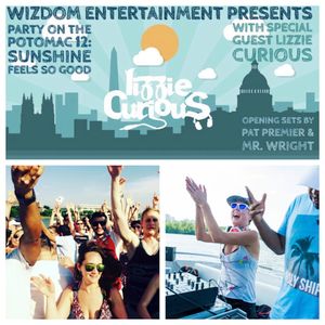 Lizzie Curious live @ Party on the Potomac, Washington DC (Wizdom Entertainment) 28/05/16