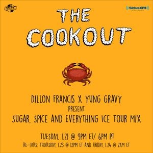 Dillon Francis Yung Gravy The Cookout 1 Sugar Spice And Everything Ice Tour Mix 01 21