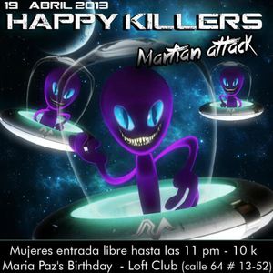 Nicolas Agudelo - Happy Killers Live Session (19-04-2013)