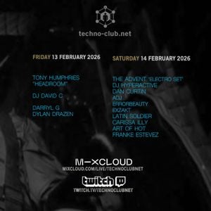 'Tony Humphries - Feb 13, 2026 - techno-club.net'