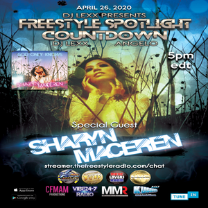 Freestyle Spotlight Countdown Return Guest Sharyn Maceren 4-26-20