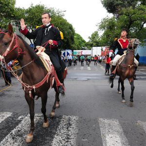 Cabalgata conmemorativa Batalla de Churubusco