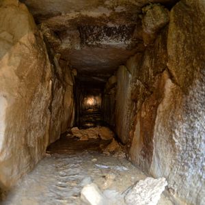 Hallazgo de sistema de canales en el Templo de las Inscripciones Palenque