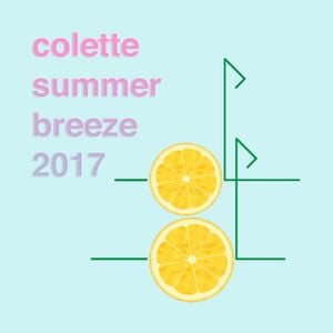 Cover art for Colette summer breeze 2017 by coletteparis