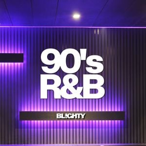 Cover art for 90's R&B // Instagram: @djblighty by DJBlighty