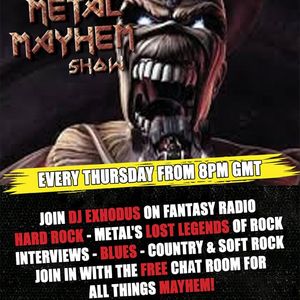 The Metal Mayhem Show With DJ Exhodus - May 16 2019 http://fantasyradio.stream
