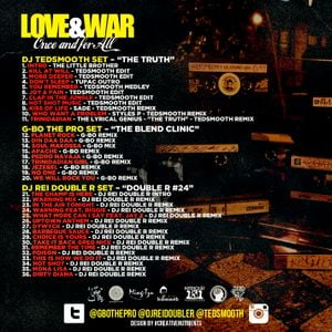 Love And War Once For All G Bo The Pro Dj Rei Double R Djtedsmooth By J Nickelz Frontrow E N T Mixcloud