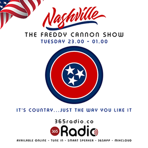 THE NASHVILLE SHOW with FREDDY CANNON : Tuesday 11th January 2022