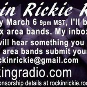 RockinRickieRadio - Tommy Gibbons In Studio  Feb 28, 2016