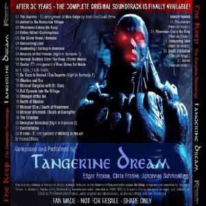 Tangerine Dream The Keep CD2 OST Complete Recordings 30th Anniversary