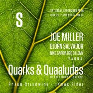 Bjorn Salvador guest mix for Quarks & Quaaludes Radio Show on Saturo Sounds - Sep 2021