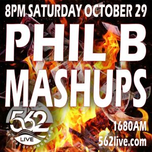 Phil B Mashups Radio Mix Show 17 "Who Killed the KLF?" California's 562 Live Radio 29th October 2022