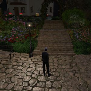Music for villa Rudolfo and Rossini park (Sweet Grass/Regal, Second Life)