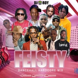 Cover art for DJ ROY FEISTY DANCEHALL HARDCORE MIX 2022 by DJROYMIXTAPE