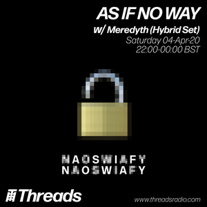 AS IF NO WAY - 04-Apr-20