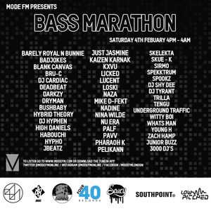 04/02/2017 - Darkzy & Bru-C - Bass Marathon - Mode FM (Podcast)