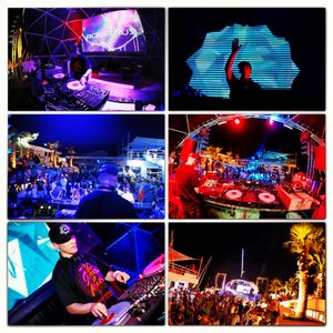 DJ Dysfunkshunal live at Fresh Island Festival Croatia (Aquarius Club - July 6th 2012)