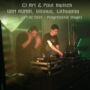 CJ Art & Paul Kwitek B2B set - VRM Rumai (Progressive Stage) Vilnius Lithuania [14.02.2015]