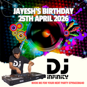 Cover art for Jayesh's Birthday | South Croydon | Saturday 25th April 2026 by piyush66