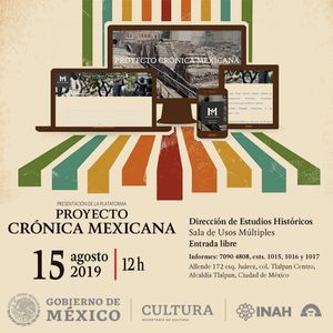 Promocional Somos Nuestra Memoria. Proyecto CrÃ³nica Mexicana