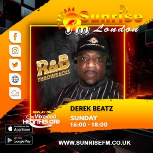 Cover art for Derek Beatz - Sun 26th Apr 2026 by SunriseFmLondon