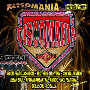 Stefano Secchi - Discomania Mix [04-05-91] By Secchimania | Mixcloud