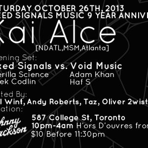 Signals Radio October 2013 Featuring Kai Alce [NDATL]