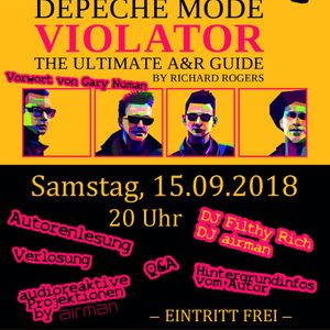 Depeche Mode Violator - Ultimate A&R Guide - Book-Release-Party 15.09.2018 by DJ airman