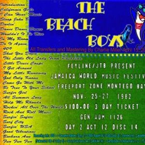 Beach Boys Jamaica World Music Festival 1982 11 26