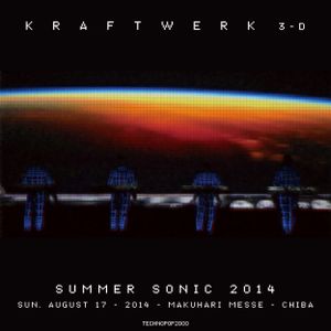 Kraftwerk - Summer Sonic 2014 - Makuhari Messe, Chiba, 2014-08-17