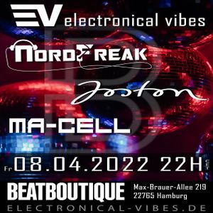#EVT067 - ELECTRONICAL VIBES CLUB (EVC017) with NordFreak, Joston & Ma-Cell @ Beat Boutique (HH)