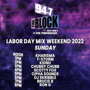 947 The Block NY Labor Day Mix Weekend