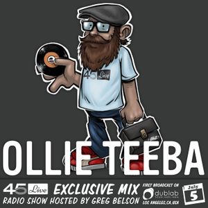 45 Live Radio Show pt. 89 with guest DJ OLLIE TEEBA