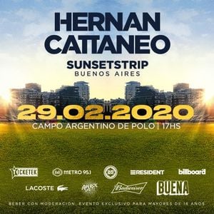 Hernan Cattaneo Live Sunsetstrip Campo De Polo Buenos Aires 29 02 2020 By Alfredo Raya Mixcloud