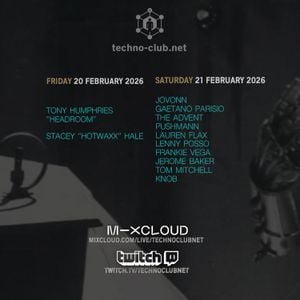 'FRANKIE VEGA - Feb 21, 2026 - techno-club.net'