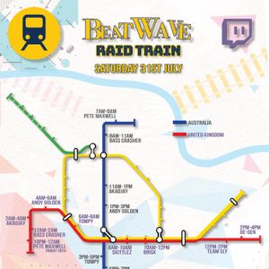 Beatwave Raid Train - 30 July 2021