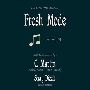 "FRESH MODE" - 4.7.2012 - 01: Shay Dizzle