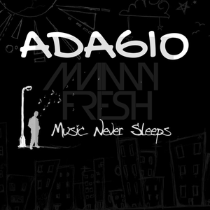 Cover art for Adagio - Music Never Sleeps by djmannyfresh86