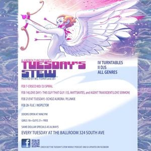 DJ Spiral - LIVE at Tuesday's Stew 2.7.2012 The Outland Ballroom