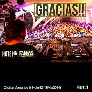 Cristian Varela live @ Hotel82 Valencia Fallas 2014 Part.1
