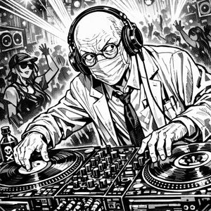 Cover art for Dr Benway's fave hip-hopppy stuff. by dr_benway