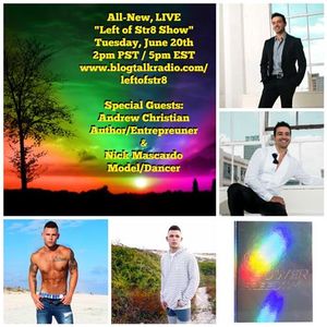 Author and Entrepreneur Andrew Christian & Model/Brand Ambassador Nick