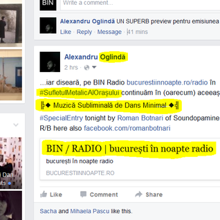 Sufletul metalic al orașului, cu Oglindă, BIN Radio, #029