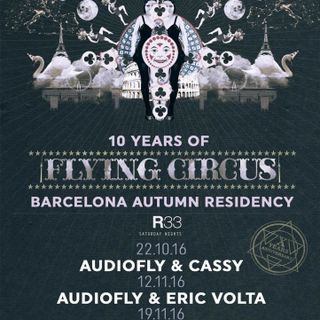 Audiofly - live at R33 (Barcelona) - November 2016