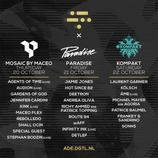 Rebolledo - live at DGTL x Mosaic by Maceo (Scheepsbouwloods, Amsterdam ADE 2016) - 20-Oct-2016