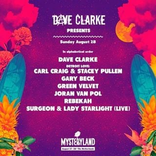 Dave Clarke - Live at Mysteryland 2016 (Netherlands) - 28-Aug-2016