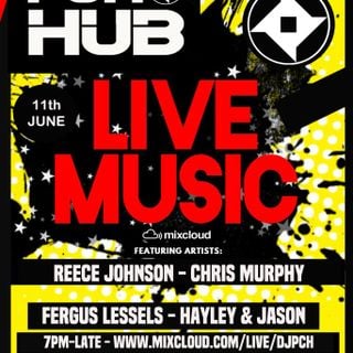 The P.C.H Djs Live Stream Friday night in the PCH Hub with Reece Johnson 11th June 2021