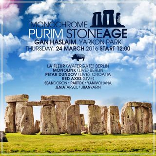 Petar Dundov -Live- (Music Man Records) @ Purim Stoneage, The Rocks Garden - Tel Aviv (24.03.2016)