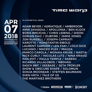 Nina Kraviz - Live at Time Warp 2018 (Maimarkthalle, Mannheim) - 07-Apr-2018